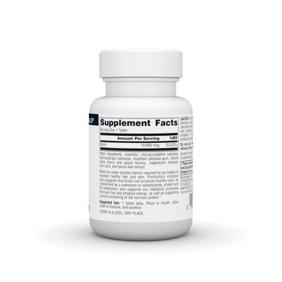 Source naturals Biotin Fast Melt, Hair Skin and Nail Support*, 10,000 mg - 120 Fast Melt Tablets