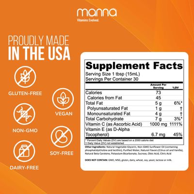 Manna Vitamins Evolved - Liposomal Vitamin C