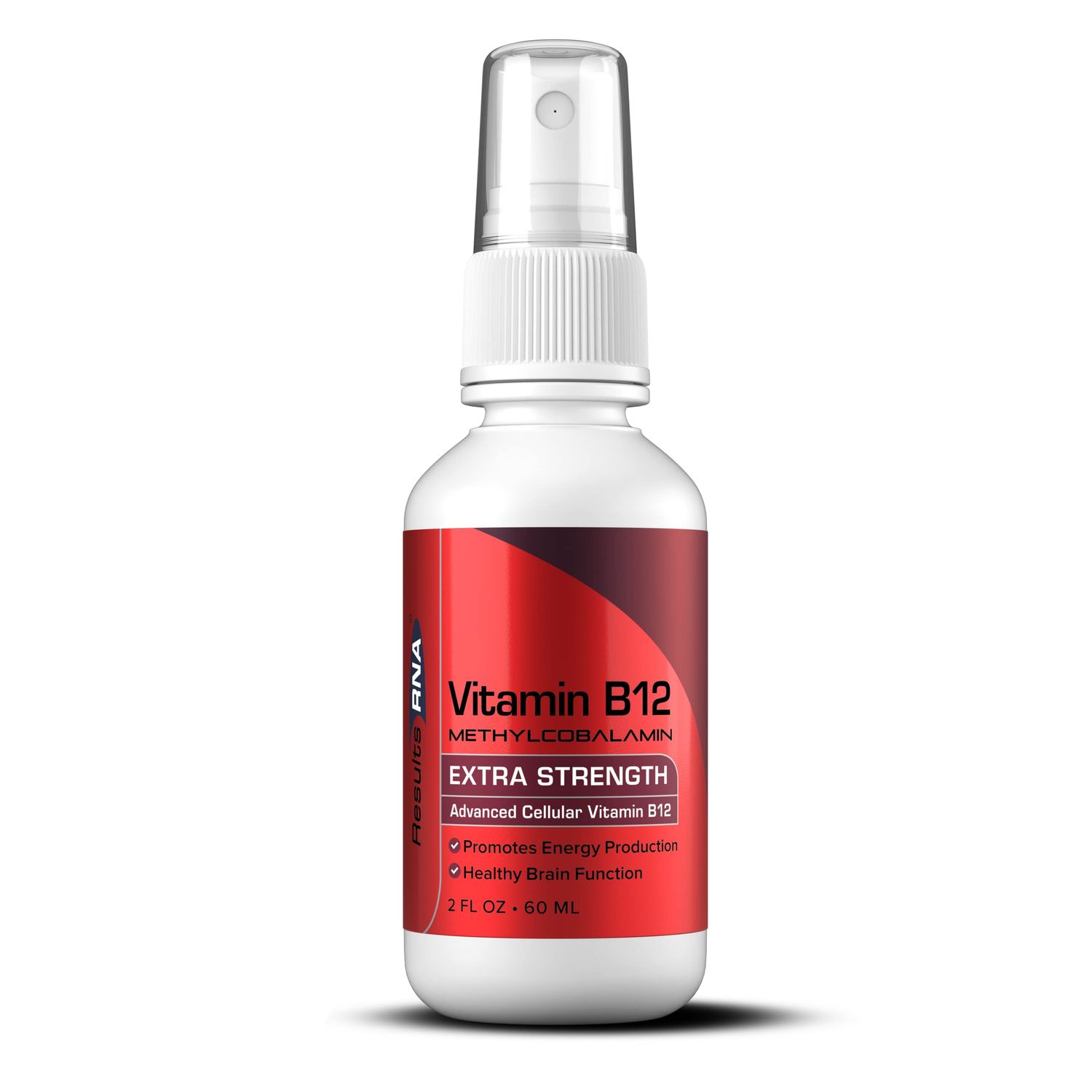 Results RNA - Advanced Cellular Vitamin B12 Methylcobalamin Supports Heart Health, Good Mood, Energy &amp; Brain Function. Enjoy Superior Absorption Vitamin B12 Formula in a Great Tasting Spray. (2 oz)