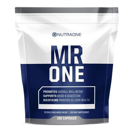 NutraOne MrOne Daily Vitamin Packs for Men Mens Daily Vitamins and Supplements Regimen (30 Day Supply)