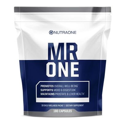 NutraOne MrOne Daily Vitamin Packs for Men Mens Daily Vitamins and Supplements Regimen (30 Day Supply)