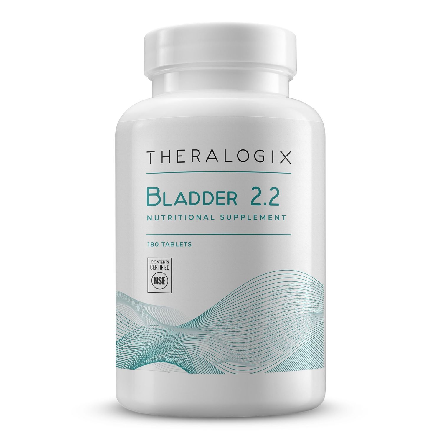 Theralogix Bladder 2.2 Multivitamin &amp; Multimineral Supplement - 90-Day Supply - Bladder Support Supplement for Men &amp; Women - Vitamins A, C, D, E, Zinc &amp; More - NSF Certified - 180 Tablets