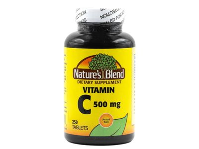 Nature&#39;s Blend Vitamin C 500 mg 250 Tablets