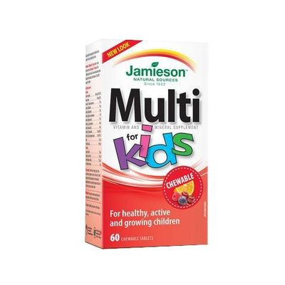 Jamieson Multivitamin for Kids, 60 chewable tabs