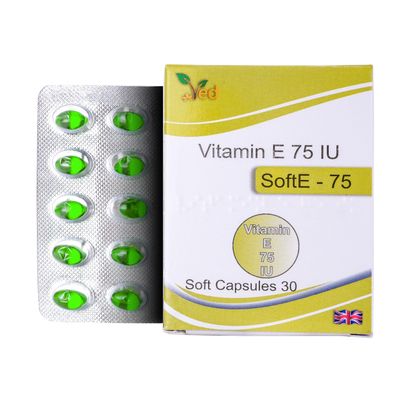 VED Vitamin-E 75IU SOFTGEL Capsule (15X2)