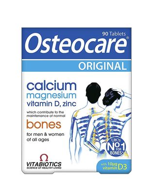 Vitabiotics Osteocare Calcium 800mg with Vitamin D3, Magnesium, and Zinc - Bone Health and Immunity Multivitamin Supplement for Men and Women - 90 Tablets