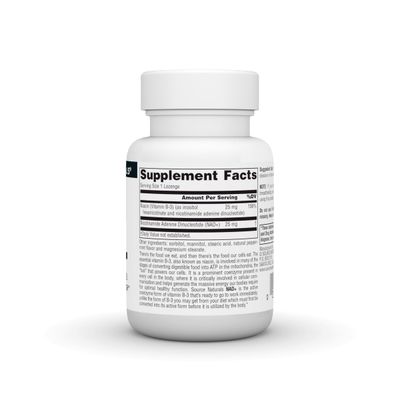 Source Naturals NAD+, Coenzymated B-3, Supports Cellular Energy*, 25 mg - 30 Lozenges