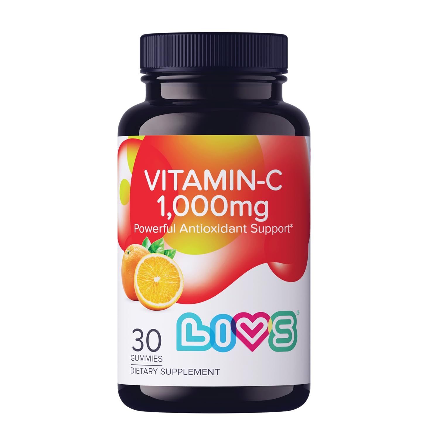 LIVS Vitamin C 1000mg Gummies for Adults &amp; Kids