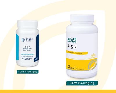 Klaire Labs P-5-P - 30 Milligrams of Bioactive Vitamin B6 Pyridoxal-5-Phosphate for Metabolic &amp; Liver Support, Hypoallergenic (100 Capsules)