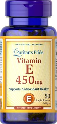 Puritan&#39;s Pride Vitamin E-1000 IU 50 SFTGLS