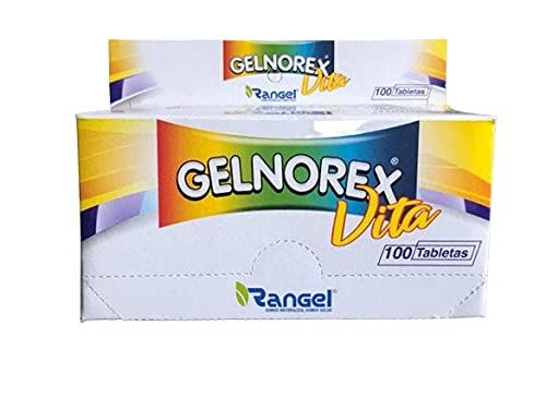 Rangel Gelnorex Vita Adults Vitamin B Supplement 100 Tablets,100 Count (Pack of 1)