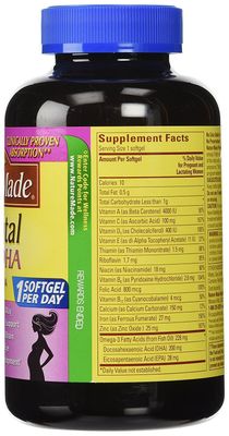 Nature Made Prenatal Multi + Dha, 200mg, 150 Softgels 2pack