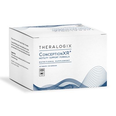 Theralogix ConceptionXR Motility Support Formula - Men&#39;s Preconception Vitamins for Fertility Support - Male Fertility Supplements for Sperm Health* - NSF Certified - 60 Tabs + 60 Caps (30-Day Supply)