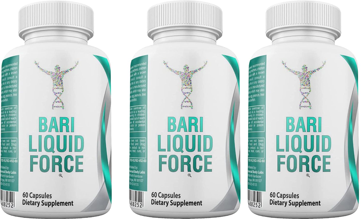 Post Bariatric Multivitamin - 3 Pack of Bariatric Liquid Force Multivitamin