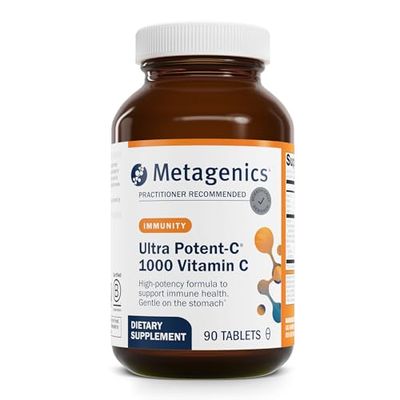 Metagenics Ultra Potent-C 1000 - Gentle, Buffered Vitamin C Supplement - Immune Support Supplement* - Ascorbic Acid - 90 Tablets