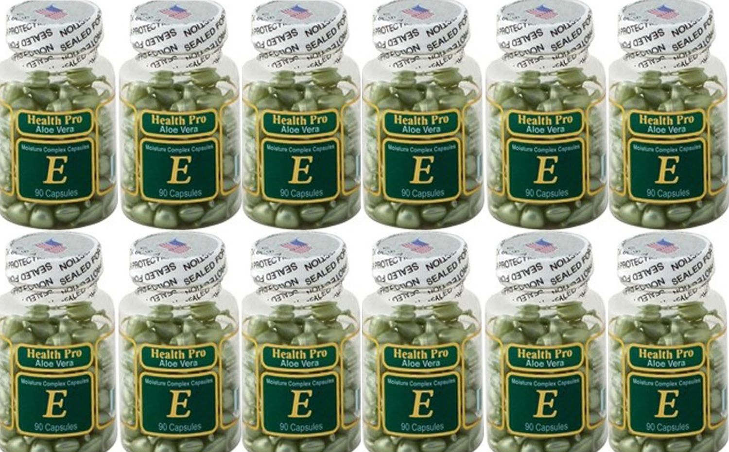 Aloe Vera Vitamin E Moisture Complex (90 Capsules) - 24 Pack