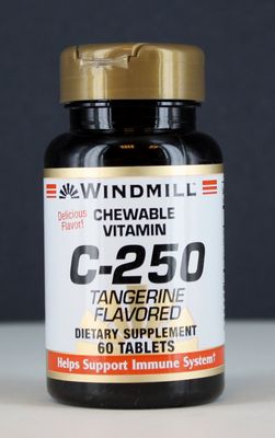 Vitamin C CHEWTBS 250MG TNGR WMILL Size: 60