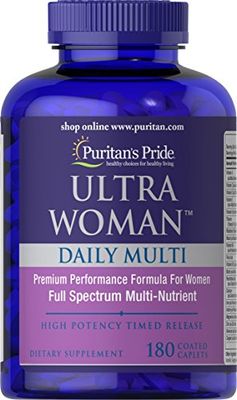 Puritan&#39;s Pride Ultra Women Daily Multi Timed Release, 180 Count