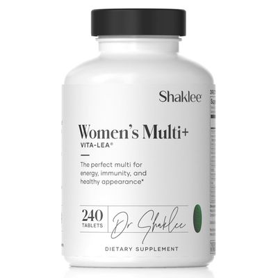 Shaklee - Vita-Lea Women High-Potency Multivitamin &amp; Multimineral for Women - Prenatal/Postnatal Support with 800 mcg Folic Acid, 200 mcg Iodine, 18 mg Iron - 240 Tablets