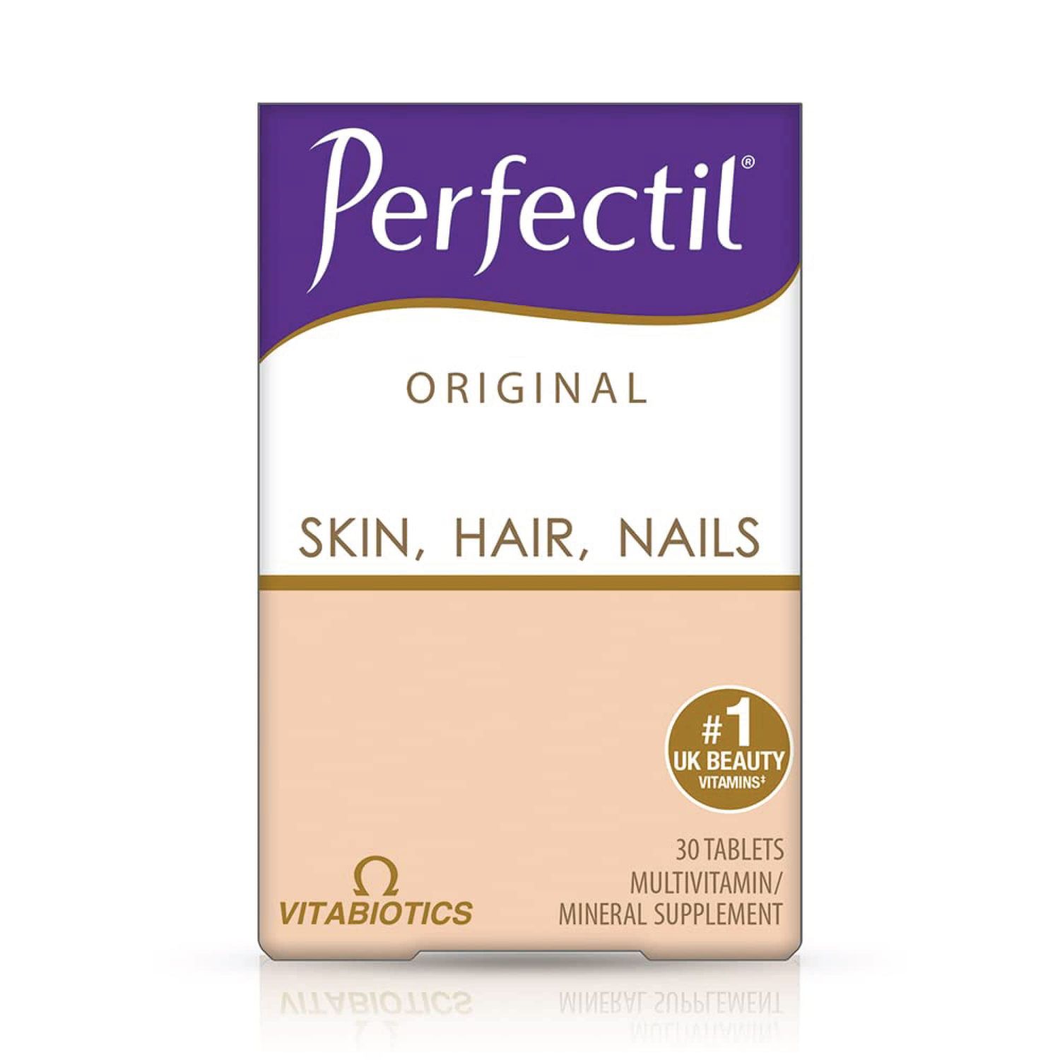 Vitabiotics Perfectil Tablets Healthy Skin Hair and Nails 30 Tablets