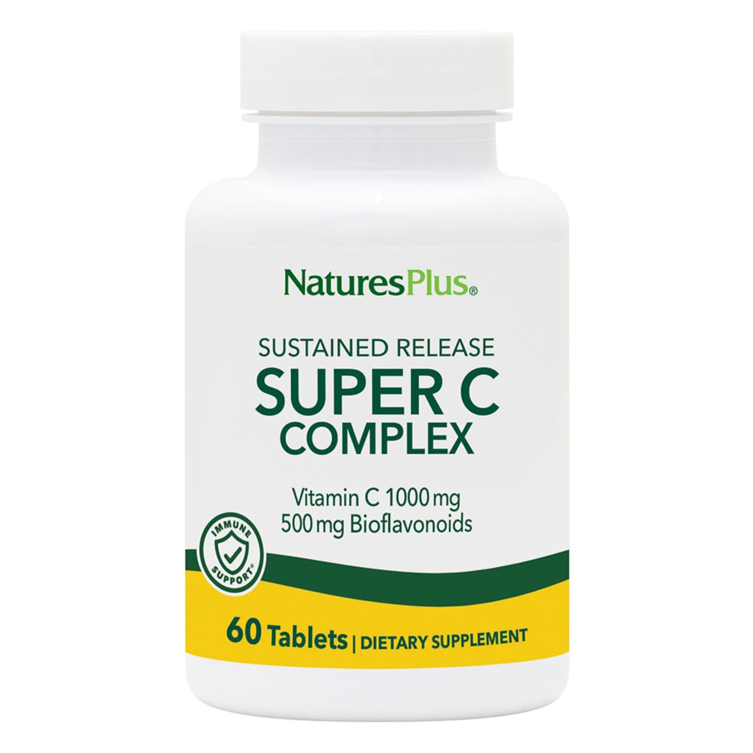 Sustained Release Super C Complex, 60 Tablets, NaturesPlus