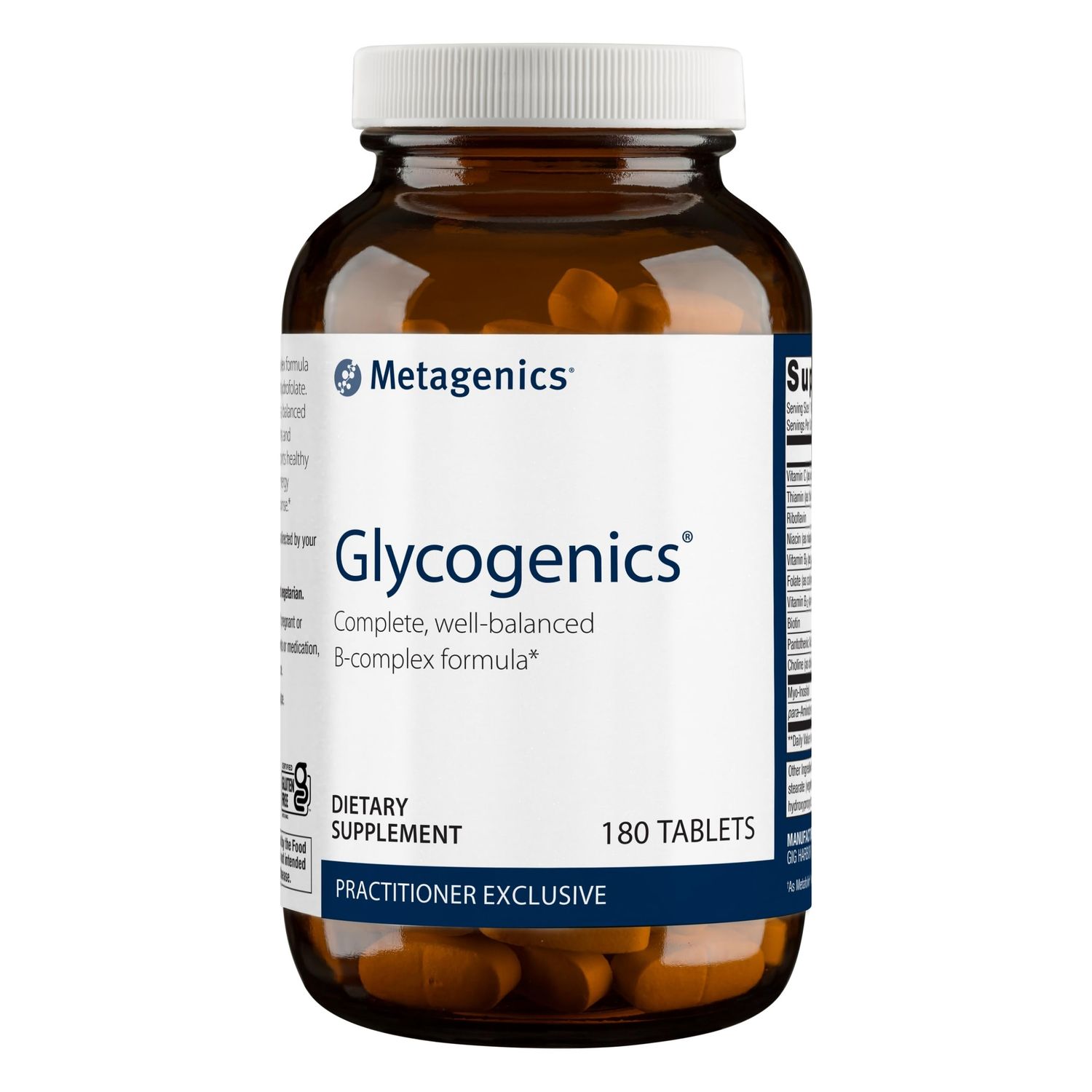 Metagenics B Vitamin Complex - Energy Support &amp; Healthy Stress Response* - with Vitamin B6 &amp; B12 - Vegetarian &amp; Gluten-Free - 180 Count