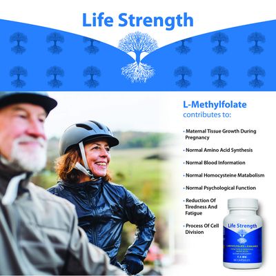L-Methylfolate + B Balance (7.5mg) - 5-MTHF, B6, B2 &amp; B12 Methylcobalamin B Complex - 60 Capsules - Professional Strength Active Methyl Folate - Non GMO, Gluten Free, No Fillers