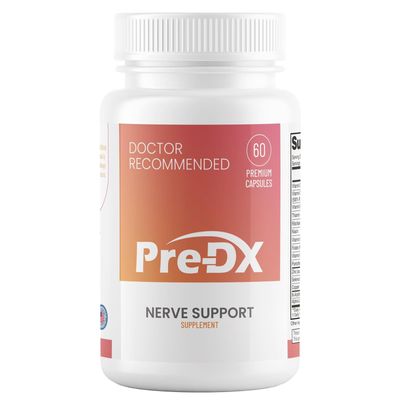 Pre-DX Nerve Support Supplement - Advanced L-Methylfolate Multivitamin w/Vitamin B-Complex &amp; More for Resistance Enhancement - 3rd Party Tested L-methylfolate Supplement - 60 Capsules