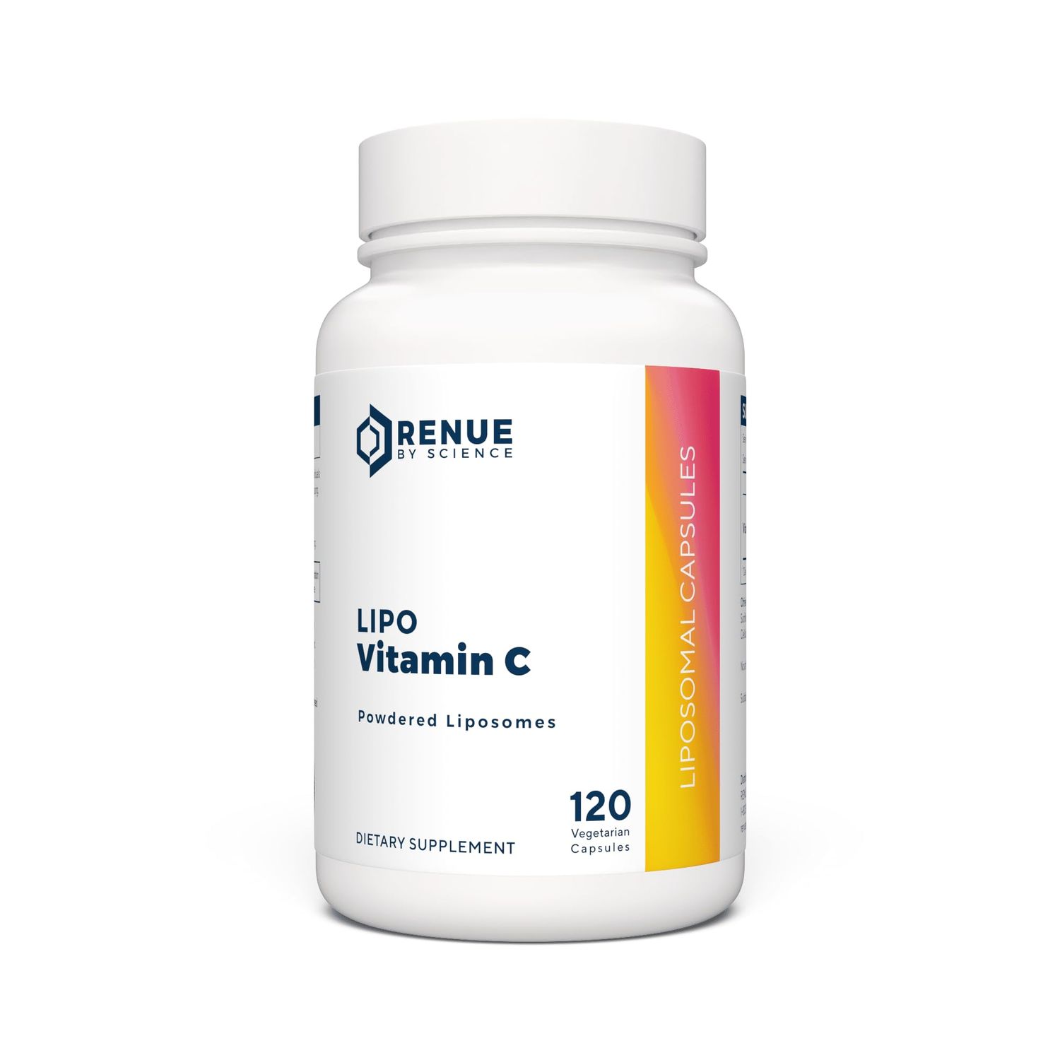 Renue By Science Vitamin C | High Strength Liposomal Vitamin C Supplement | 90 Vitamina C Capsules - 500mg VIT C per Serving | Non-GMO &amp; Allergen Free | Made in The USA Third-Party Tested