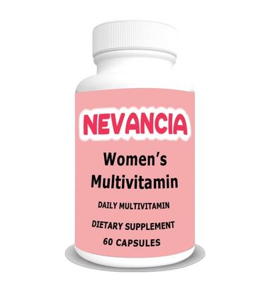 Nevancia Women&#39;s Multivitamin with 20+ Essential Nutrients, Energizers, Daily Nutritional Support, Support Immune, Heart, Brain, Bone &amp; Overall Health