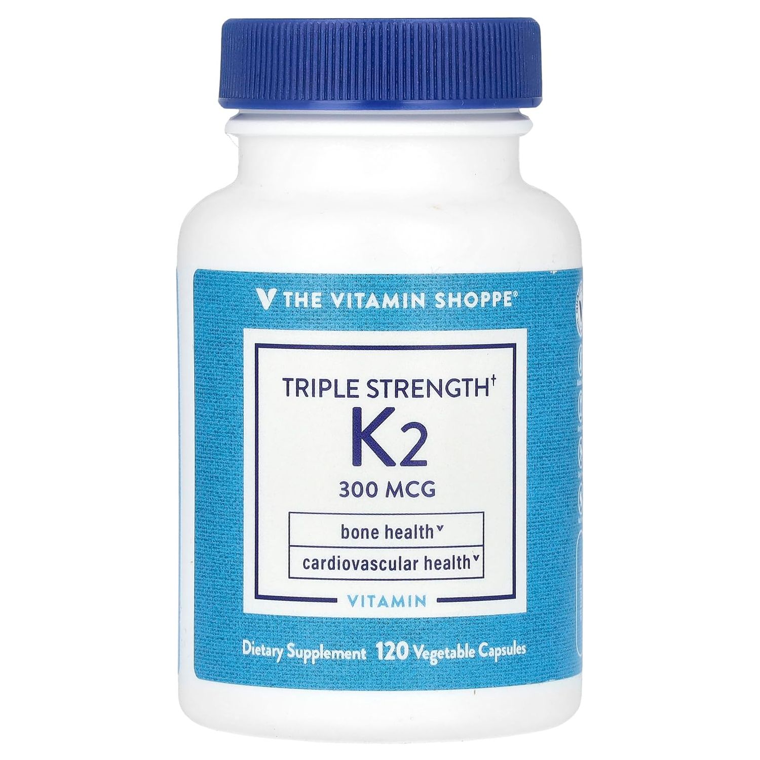 Triple Strength Vitamin K2 a Bone Health a 300 MCG (120 Vegetable Capsules)