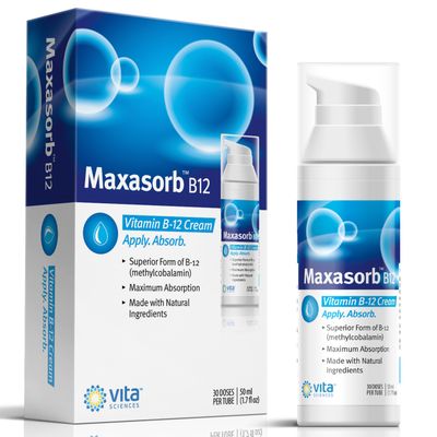 Vitamin B12 Cream Methyl B-12, Methylcobalamin B12 1000 mcg Energy, Health &amp; Vibrant Skin, Powerful Topical B12 Skin Cream - Helps with Eczema &amp; Psoriasis.Energy Like B12 Patch