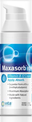 Vitamin B12 Cream Methyl B-12, Methylcobalamin B12 1000 mcg Energy, Health &amp; Vibrant Skin, Powerful Topical B12 Skin Cream - Helps with Eczema &amp; Psoriasis.Energy Like B12 Patch