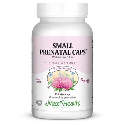 Maxi Small Prenatal Capsules with Methyl Folate 120 ct
