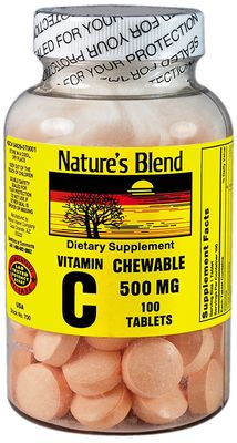 NAT B VIT C CW 500MG 100