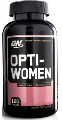 Optimum Nutrition 120 Opti-Women Women&#39;s Female Multivitamin Optiwomen Capsules