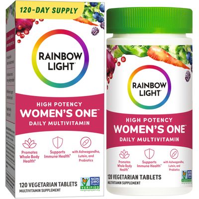 Rainbow Light Multivitamin Womens One, Powder, 120 Count