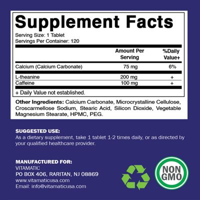 Vitamatic Biotin 10,000 mcg (10 mg) for Stronger Hair, Skin &amp; Nails - 365 Vegan Tablets- Also Called Vitamin B7