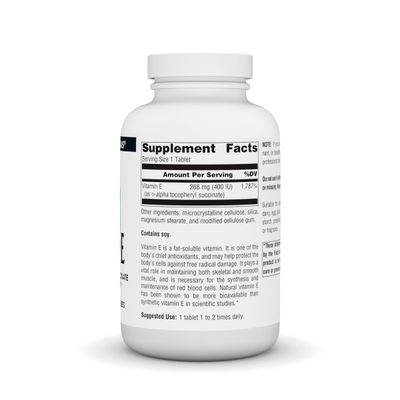 Source Naturals Vitamin E, 400 iu Fat-Soluble Antioxidant - 250 Tablets