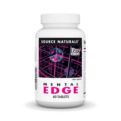 Source Naturals Mental Edge - Brain Boosting Supplement* - 60 Tablets