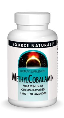 Source Naturals B 12 60 Tb Methylcobalamin - 60 CT