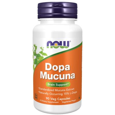 DOPA Mucuna 90 Vcaps by Now (Pack of 2)