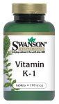 Swanson Vitamin K-1 100 mcg 100 Tabs