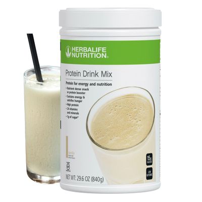 Herbalife HERBALIFE Protein Drink Mix: Vanilla flavor 840g, Nutrient Dense Healthy Snack, Protein
