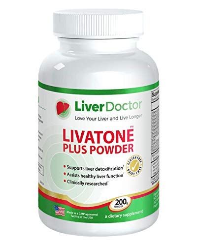 Livatone Plus Powder - Liver Cleanse and Detox Powder with Milk Thistle and Antioxidants (200gm)