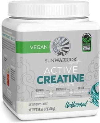 Creatine Monohydrate Powder Micronized PreWorkout Recovery Supplement | Support Muscle Building Strength Training Cognition | Vegan &amp; Keto Friendly Easily Mixes (60 Serving) Unflavored Active Creatine