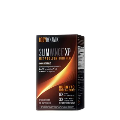 BodyDynamix Slimvance XP Thermogenic Supplements | Supports Weight Loss and Fat Burning Goals | Energy and Mebolism Boost Formula | 120 Capsules