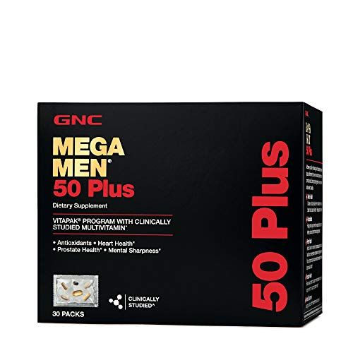 GNC Mega Men 50 Plus Vitapak Program - 30 Vitapaks