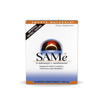 Source Naturals Same, Supports Joint Comfort, 400mg - 30 Enteric Coated Tablets