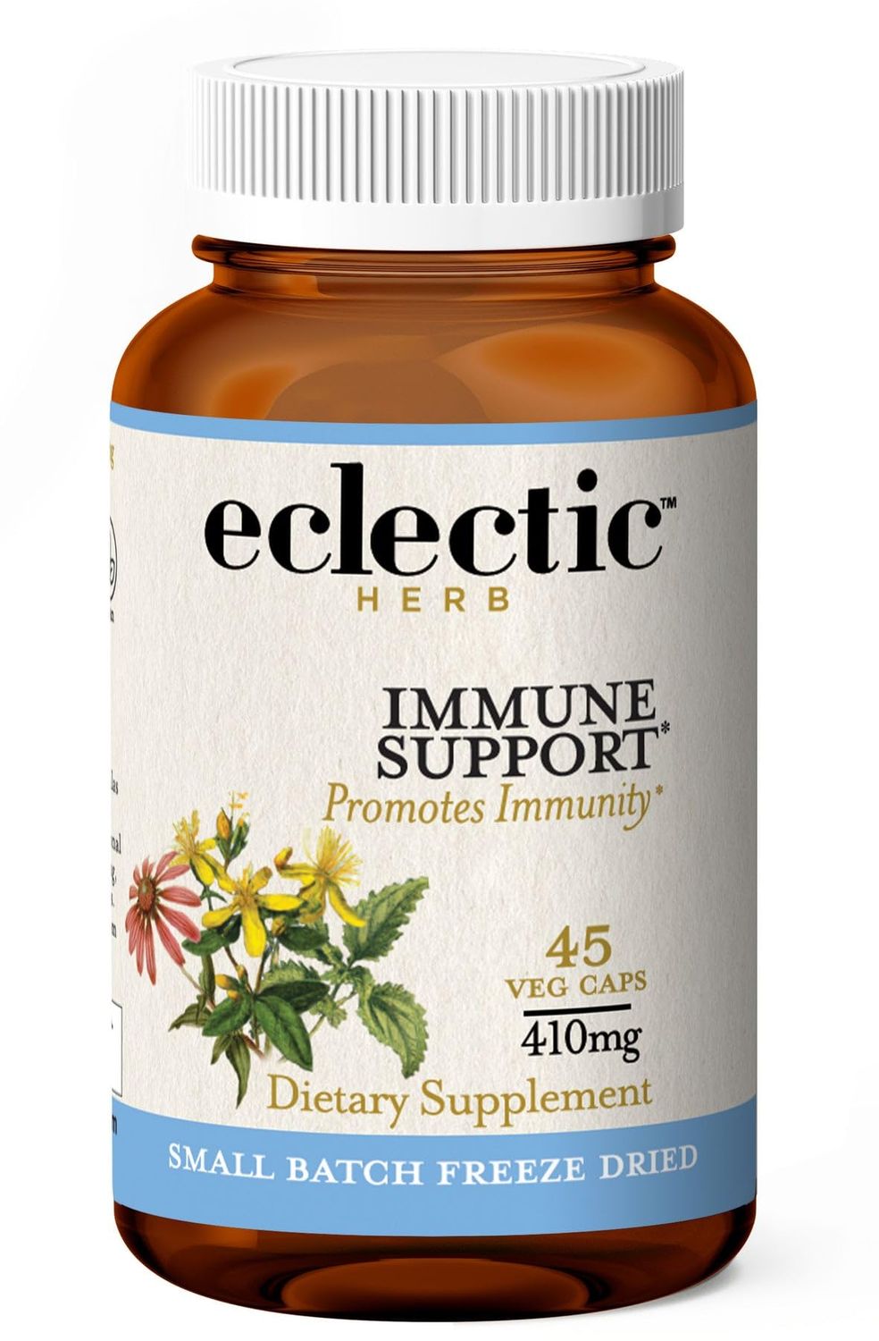 Eclectic Institute Raw Fresh Freeze-Dried Immune Support | 45 CT (410 mg)